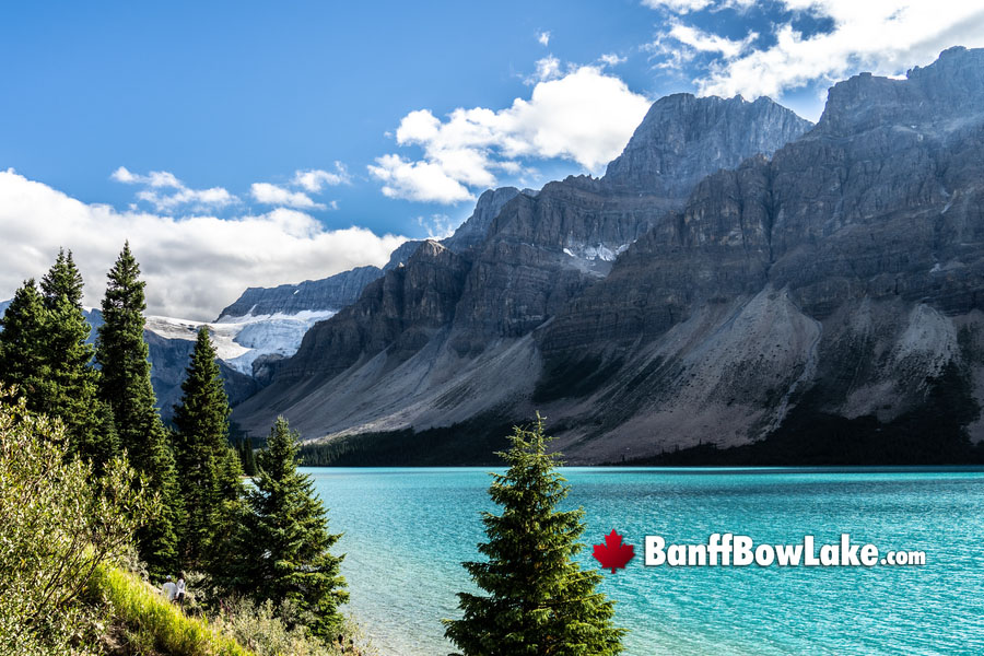 Banff Bow Lake in February