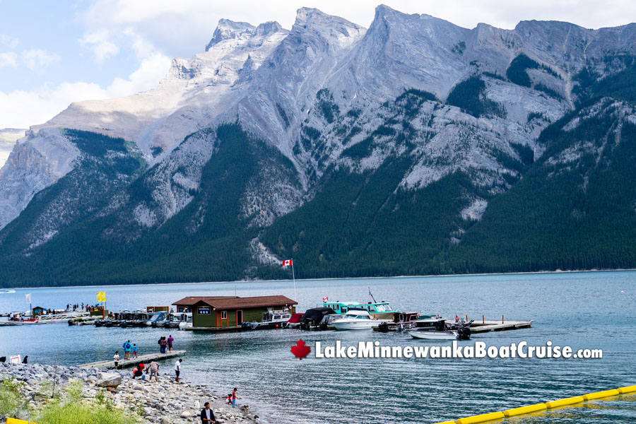 Lake Minnewanka Boat Cruise in February